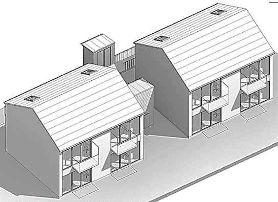 Små, billige og fleksible almene boliger i Helsingør - Billede 1